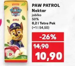 Kaufland PAW PATROL Nektar nabídka