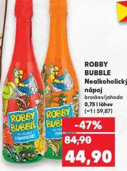 Kaufland ROBBY BUBBLE Nealkoholický парој nabídka
