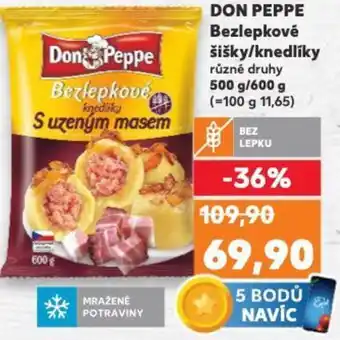 Kaufland DON PEPPE Bezlepkové šišky/knedlíky nabídka