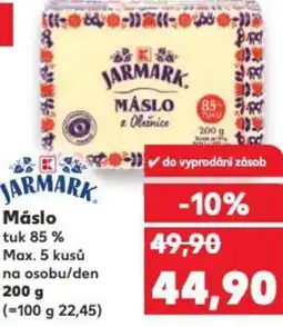 Kaufland Máslo nabídka
