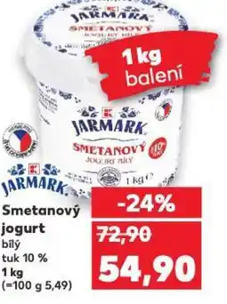 Kaufland Smetanový jogurt nabídka