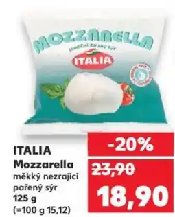 Kaufland ITALIA Mozzarella nabídka