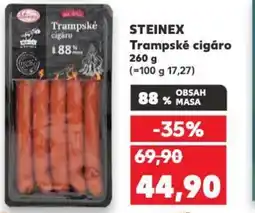Kaufland STEINEX Trampské cigáro nabídka