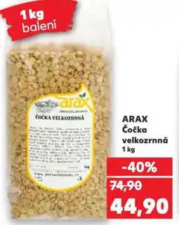 Kaufland ARAX Čočka velkozrnná nabídka