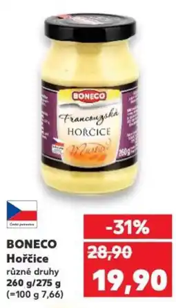 Kaufland BONECO Hořčice nabídka