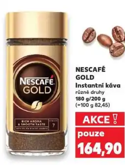 Kaufland NESCAFÉ GOLD Instantní káva nabídka
