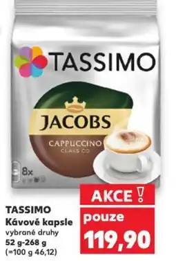 Kaufland TASSIMO Kávové kapsle nabídka