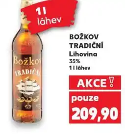Kaufland BOŽKOV TRADIČNÍ nabídka