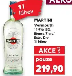 Kaufland MARTINI Vermouth nabídka