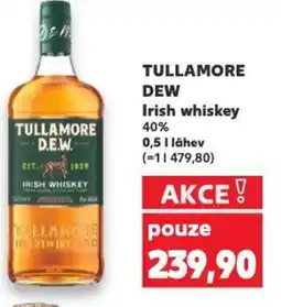 Kaufland TULLAMORE DEW Irish whiskey nabídka