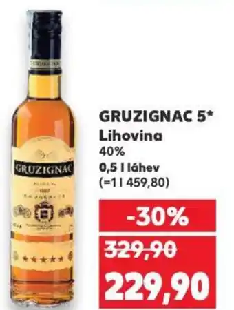 Kaufland GRUZIGNAC 5* Lihovina nabídka