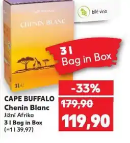 Kaufland CAPE BUFFALO Chenin Blanc nabídka