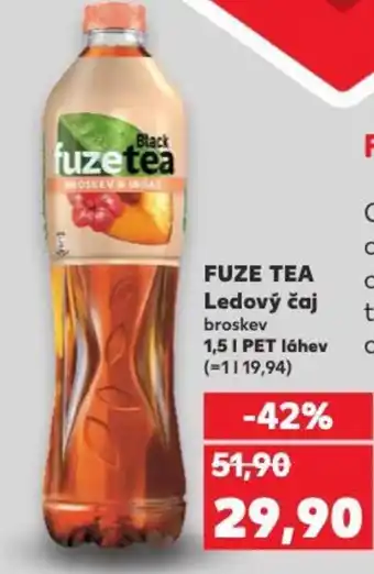 Kaufland FUZE TEA Ledový čaj nabídka