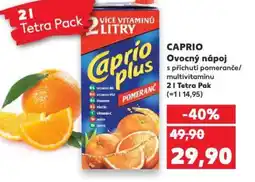 Kaufland CAPRIO Ovocný nápoj nabídka