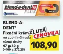 Kaufland BLEND-A- DENT Fixační krém nabídka
