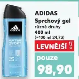 Kaufland ADIDAS Sprchový gel nabídka