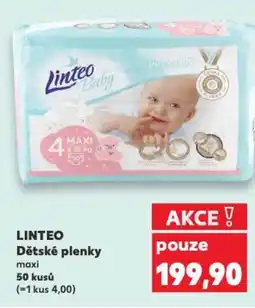 Kaufland LINTEO Dětské plenky nabídka