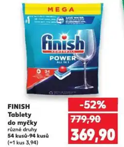 Kaufland FINISH Tablety do myčky nabídka