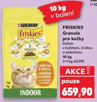 Kaufland FRISKIES Granule pro kočky nabídka