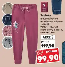 Kaufland Tepláky nabídka