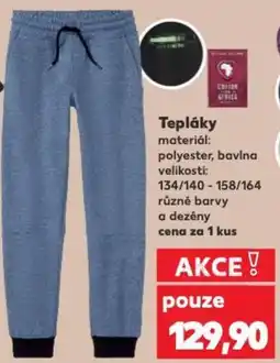 Kaufland Tepláky nabídka