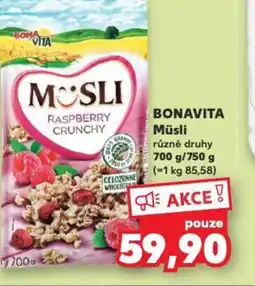 Kaufland BONAVITA Müsli nabídka