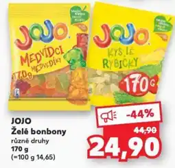 Kaufland JOJO Želé bonbony nabídka