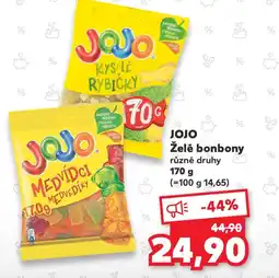 Kaufland JOJO Želé bonbony nabídka