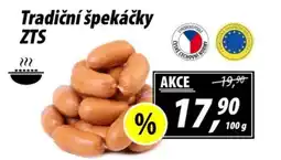 ZEMAN Tradiční špekáčky ZTS nabídka