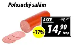 ZEMAN Polosuchý salám nabídka