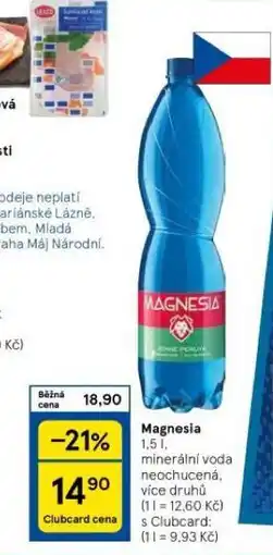 Tesco Magnesia nabídka