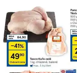 Tesco Kuře celé nabídka