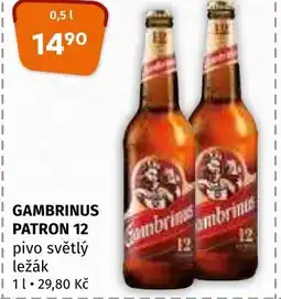Terno GAMBRINUS PATRON 12 nabídka