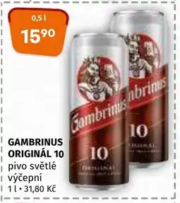 Terno GAMBRINUS ORIGINÁL 10 nabídka