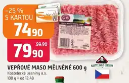 Trefa Vepřové Maso Mělněné nabídka
