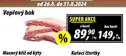 ZEMAN Vepřový bok s kostí nabídka