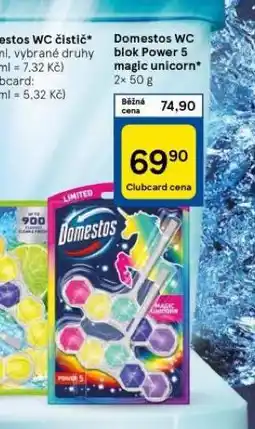 Tesco Domestos wc blok nabídka