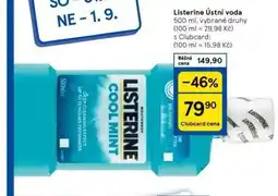 Tesco Listerine ústní voda nabídka
