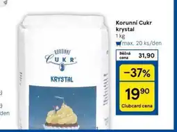 Tesco Korunní cukr krystal nabídka