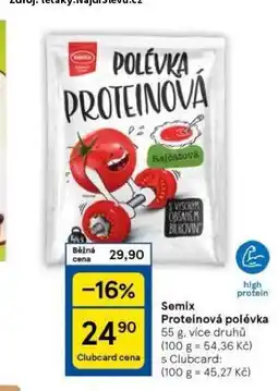 Semix proteinová polévka