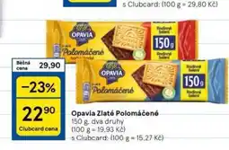 Tesco Opavia zlaté polomáčené nabídka