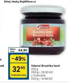 Valenzi brusinky lesní