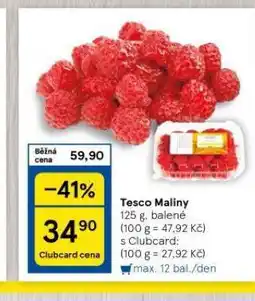 Tesco Maliny nabídka