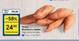 Tesco Brambory sladké nabídka