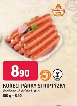 Trefa Kuřecí Párky Striptýzky nabídka