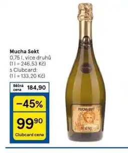 Tesco Mucha sekt nabídka