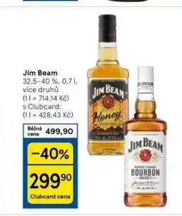 Tesco Jim beam nabídka