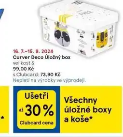 Tesco Úložný box nabídka