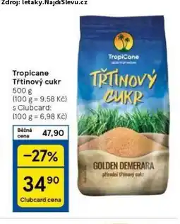 Tesco Tropicane třtinový cukr nabídka