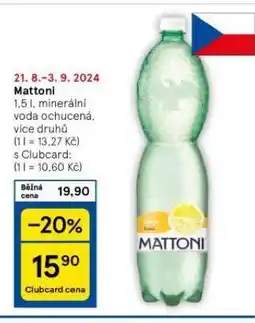 Tesco Mattoni nabídka